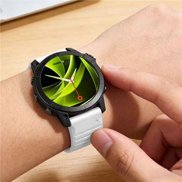 Mobile Origin Easy Strap Silicone Watch 26mm White (MO-ESS-26-WHT) - Image 13