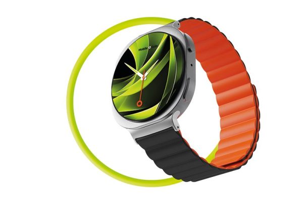 Mobile Origin Easy Strap Magnetic Galaxy Watch 8 Black/Orange (MO-MGW8-BLK-ORG) - Image 12