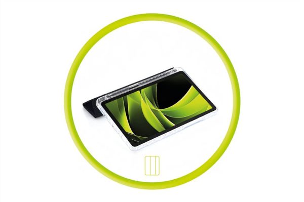 Θήκη Mobile Origin Easy Tablet Case για Samsung Galaxy Tab A9 – Black / Transparent - Image 6