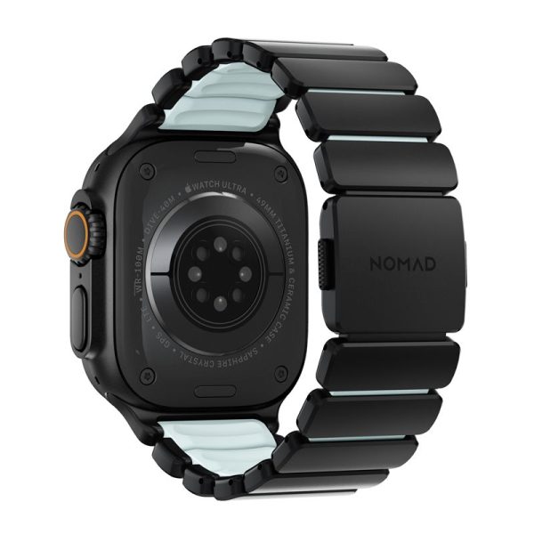 Λουράκι Nomad Stratos Band FKM για Apple Watch 49mm / 46mm / 45mm – Icy Blue Glow - Image 12