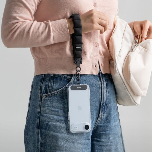 RINKGE HOLDER & PUFFER HAND STRAP CALM BLACK - Image 4