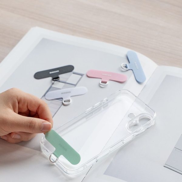 RINKGE HOLDER & PUFFER HAND STRAP FLORAL PINK - Image 6