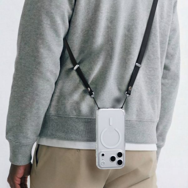 SPIGEN DA30L LANYARD STRAP CROSSBODY BLACK (AFA10614) - Image 10