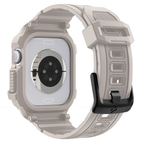 SPIGEN RUGGED ARMOR ”PRO” V2 APPLE WATCH 10/11 46MM DUNE BEIGE (ACS10506) - Image 3