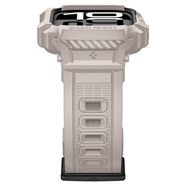 SPIGEN RUGGED ARMOR ”PRO” V2 APPLE WATCH 10/11 46MM DUNE BEIGE (ACS10506) - Image 5