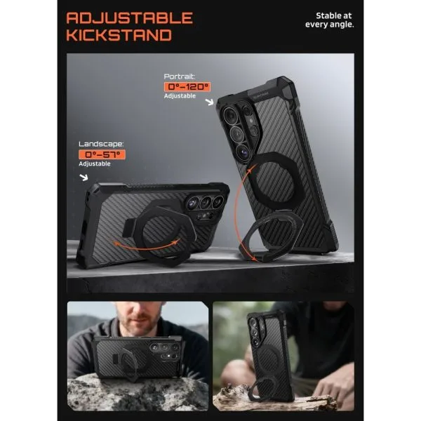 Θωρακισμένη Θήκη Supcase UB Grip Mag MagSafe – Samsung Galaxy S26 Ultra – Aramid - Image 4