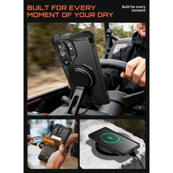 Θωρακισμένη Θήκη Supcase UB Grip Mag MagSafe – Samsung Galaxy S26 Ultra – Aramid - Image 8