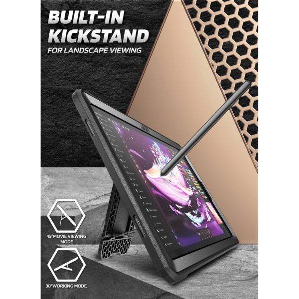SUPCASE UNICORN BEETLE PRO GALAXY TAB A11+ PLUS 11.0 BLACK - Image 7