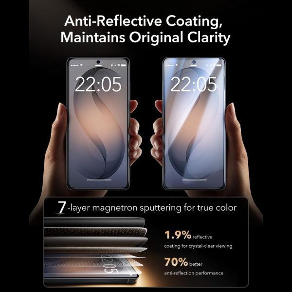 ESR ULTRAFIT ARMORITE PRO TEMPERED GLASS GALAXY S26 ULTRA CLEAR - Image 7