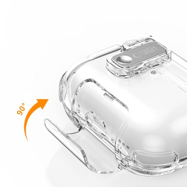 TECH-PROTECT BOUNCE PRO APPLE AIRPODS PRO 3 CLEAR - Image 11