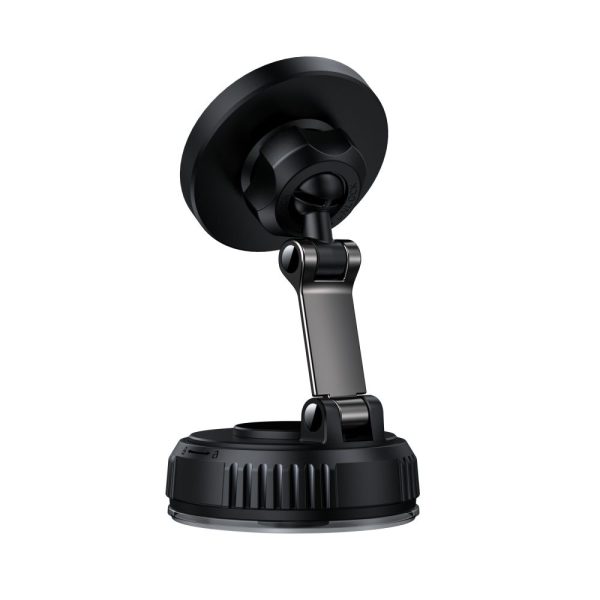 TECH-PROTECT MM25W-V8 QI2.2 MAGNETIC MAGSAFE WINDSHIELD & DASHBOARD CAR MOUNT WIRELESS CHARGER 25W BLACK - Image 5