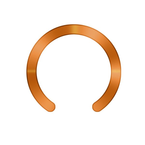 TECH-PROTECT MMP-210 MAGNETIC MAGSAFE RING 2-PACK BLACK & COSMIC ORANGE - Image 2