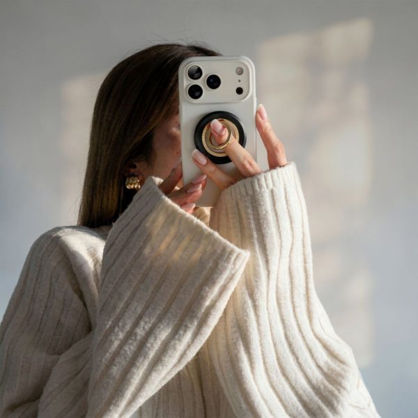 TECH-PROTECT MMR700 LAMANO MAGNETIC MAGSAFE PHONE RING BLACK/GOLD - Image 8