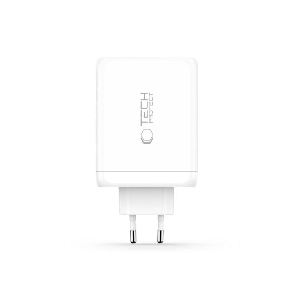 TECH-PROTECT NC200W-GAN 4-PORT NETWORK CHARGER PD 200W / QC3.0 WHITE - Image 3