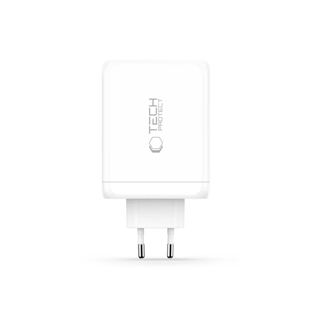 TECH-PROTECT NC200W-GAN 4-PORT NETWORK CHARGER PD 200W / QC3.0 WHITE - Image 3
