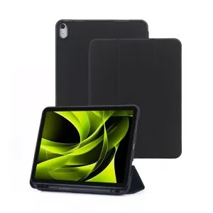 Μαύρη αναδιπλούμενη θήκη Mobile Origin Easy Tablet Full Case για iPad Air 13 ιντσών με υποδοχή για stylus