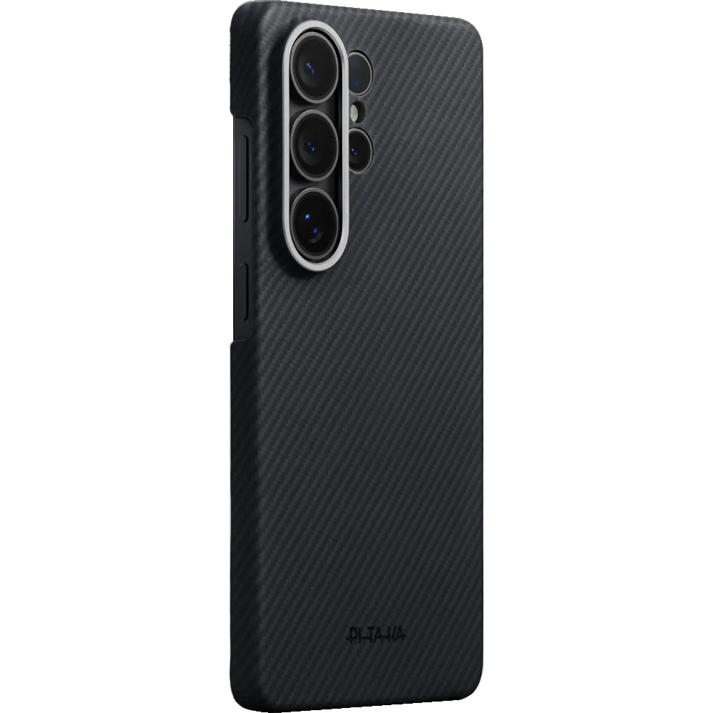 Θήκη Samsung Galaxy S26 Ultra Pitaka Edge Case Black Grey Twill