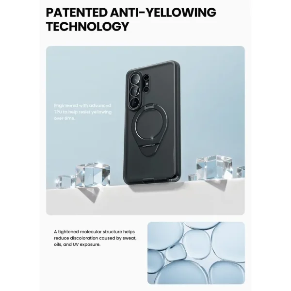 Θωρακισμένη Θήκη Supcase Cosmo Mag MagSafe με Προστασία Οθόνης – Samsung Galaxy S26 Ultra – Frost Black - Image 4