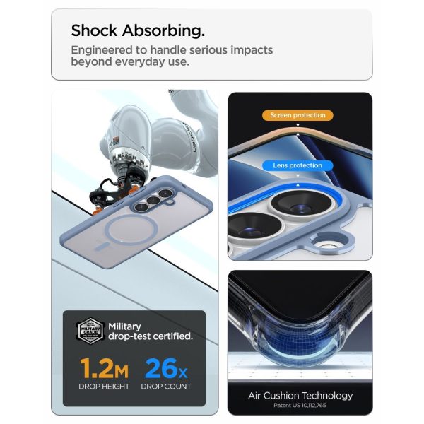 Θήκη Spigen Ultra Hybrid MagSafe για Samsung Galaxy S26+ Plus – Light Blue (ACS11213) - Image 10
