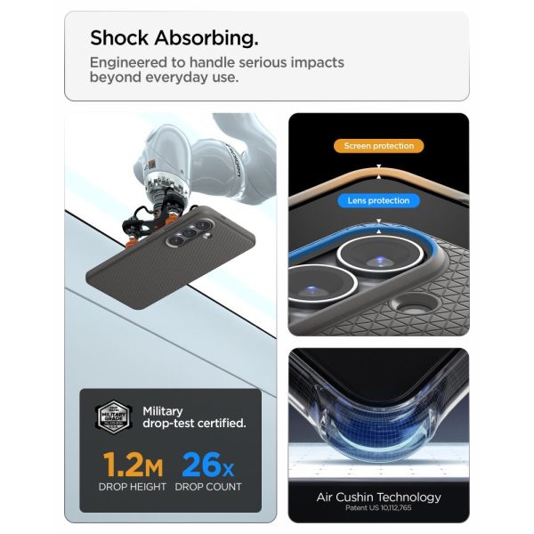 Θήκη Spigen Liquid Air MagSafe για Samsung Galaxy S26+ Plus – Marble Grey (ACS10705) - Image 11