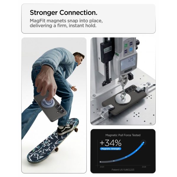 Θήκη Spigen Liquid Air Mag MagSafe για Samsung Galaxy S26 – Marble Grey (ACS10731) - Image 10