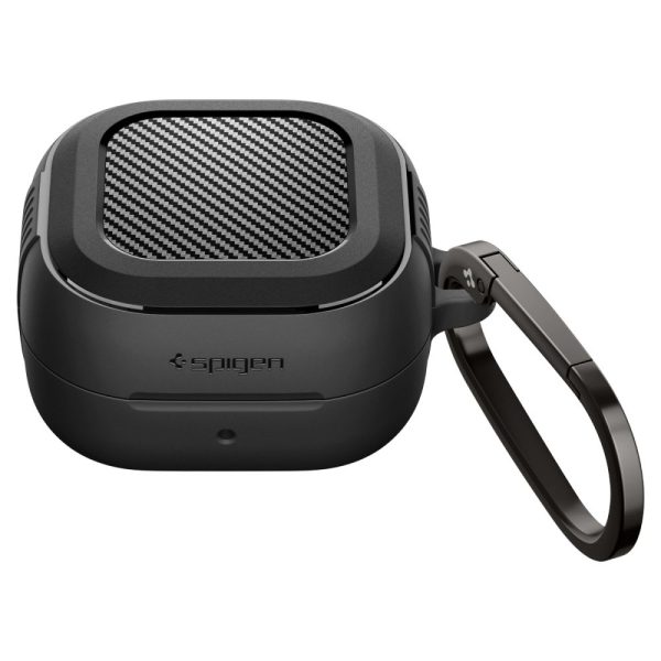 Θήκη Spigen Rugged Armor για Samsung Galaxy Buds 4 / 4 Pro – Matte Black (ACS11200) - Image 3