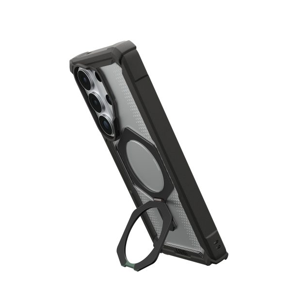 Θωρακισμένη Θήκη UAG Plasma XTE MagSafe με Βάση Στήριξης – Samsung Galaxy S26 Ultra – Black / Clear - Image 12