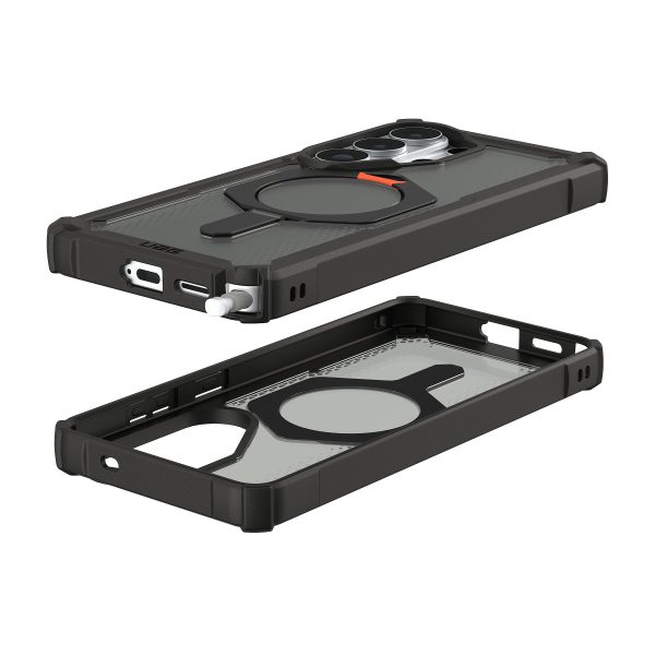 Θωρακισμένη Θήκη UAG Plasma XTE MagSafe με Βάση Στήριξης – Samsung Galaxy S26 Ultra – Black / Orange - Image 2