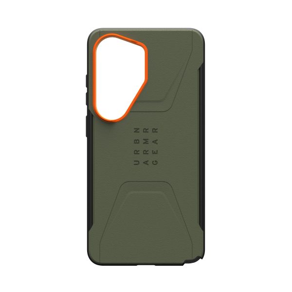 Θήκη UAG Civilian – Samsung Galaxy S26 Ultra – Olive Drab / Orange - Image 12
