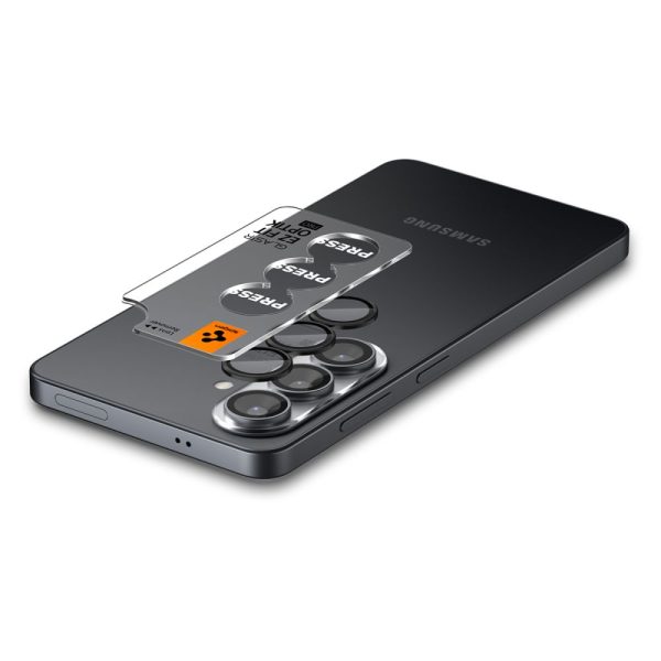 Spigen Glass tR EZ Fit Optik Pro HD 2 Pack Black-Samsung Galaxy S26+ Plus (AGL11088) - Image 5