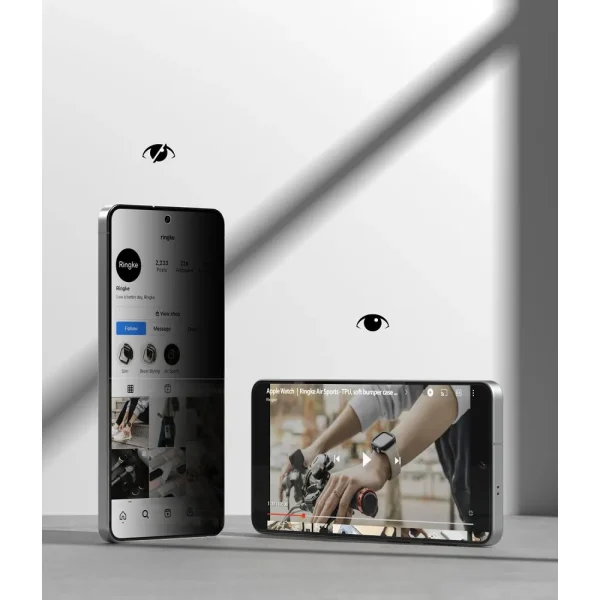 Privacy Τζάμι Προστασίας Samsung Galaxy S26 Ringke Easy Slide 2-Pack - Image 6