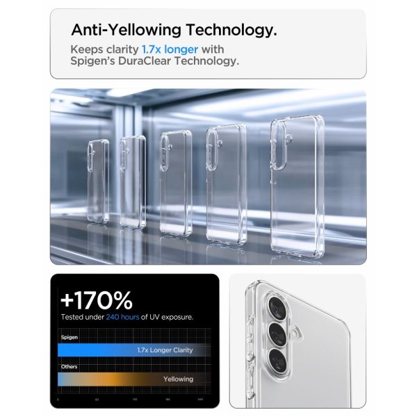 Θήκη Spigen Ultra Hybrid για Samsung Galaxy S26 – Crystal Clear (ACS10732) - Image 7