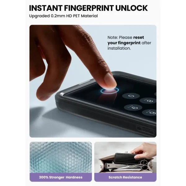 Θωρακισμένη Θήκη Supcase Cosmo Mag MagSafe με Προστασία Οθόνης – Samsung Galaxy S26 Ultra – Frost Black - Image 6