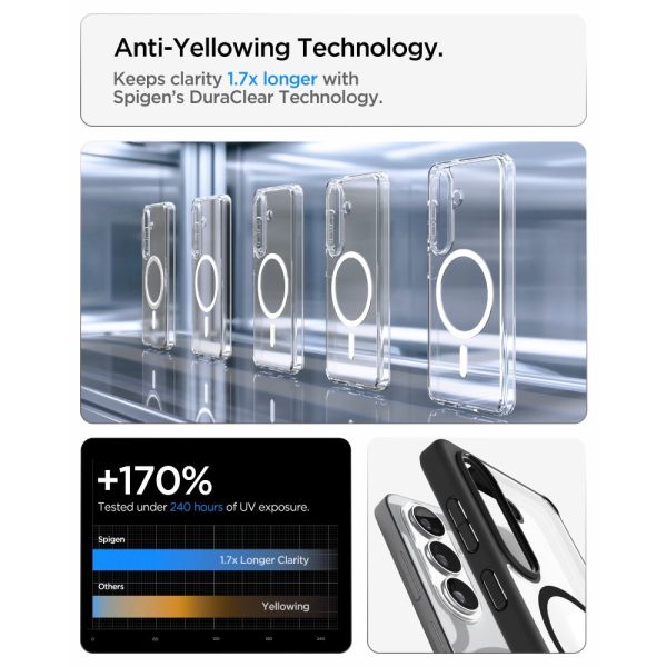 Θήκη Spigen Ultra Hybrid Mag MagSafe για Samsung Galaxy S26 – Matte Black (ACS10735) - Image 8