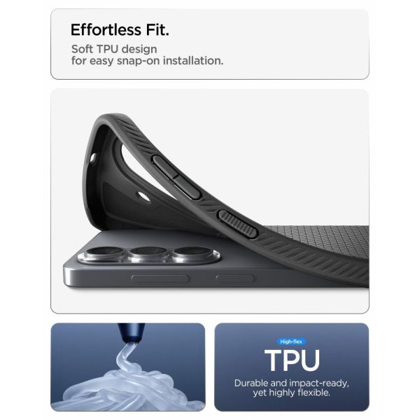 Θήκη Spigen Liquid Air MagSafe για Samsung Galaxy S26 – Matte Black (ACS10730) - Image 9