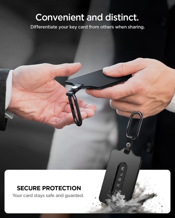 Θήκη Tesla Key Card Spigen Card Holder Black 1 Pack (ACP11310) - Image 14