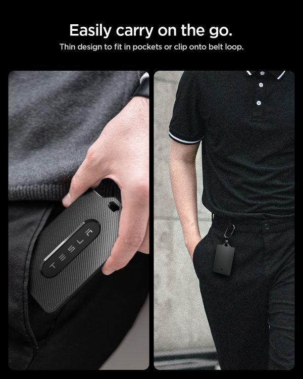 Θήκη Tesla Key Card Spigen Card Holder Black 1 Pack (ACP11310) - Image 15