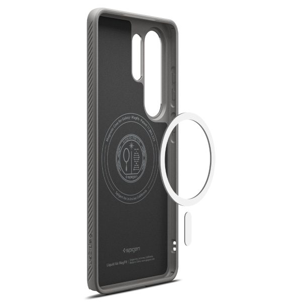 Θήκη Spigen Liquid Air MagSafe για Samsung Galaxy S26 Ultra – Marble Grey (ACS10675) - Image 17