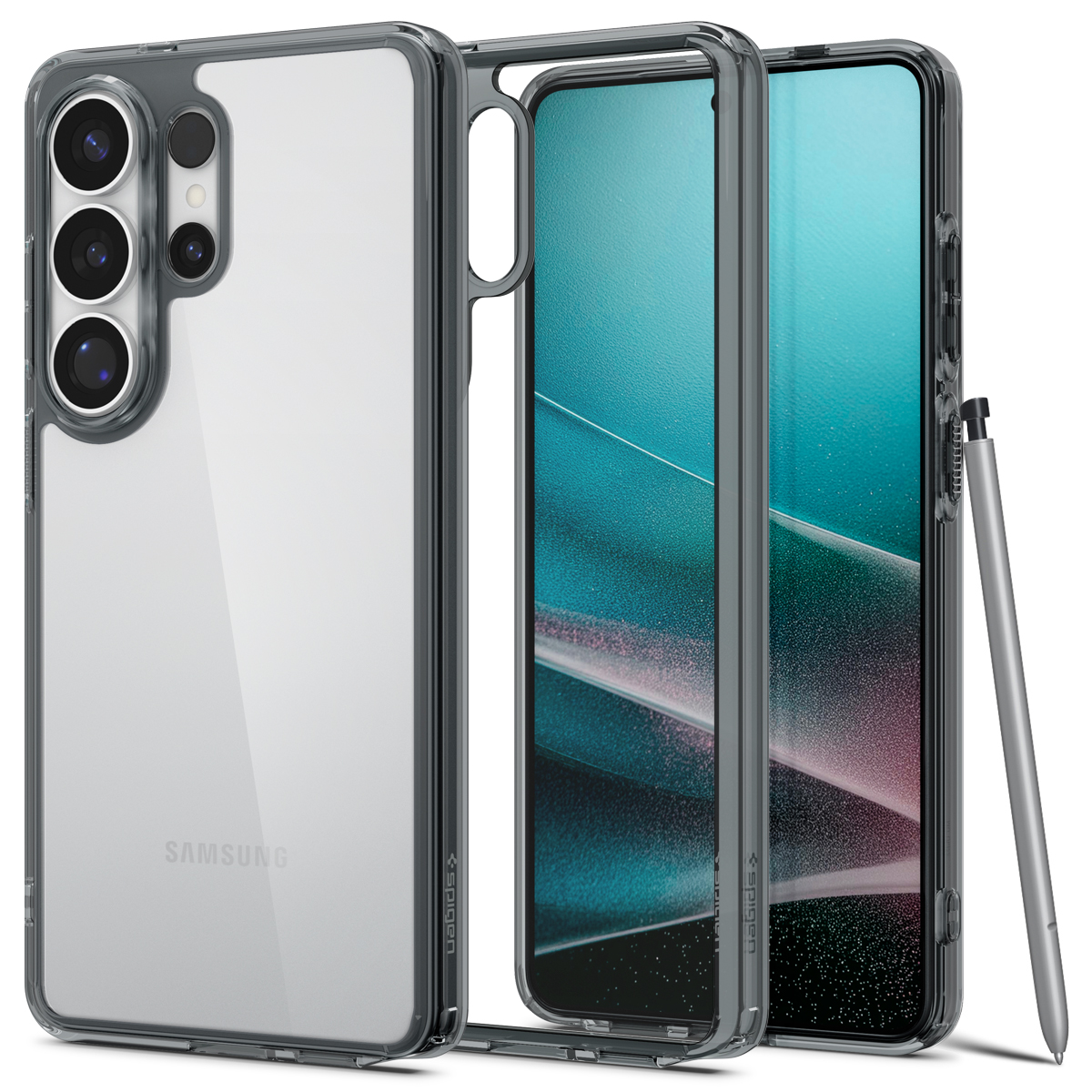 Ημιδιάφανη θήκη Spigen Ultra Hybrid Space Crystal για το Samsung Galaxy S26 Ultra