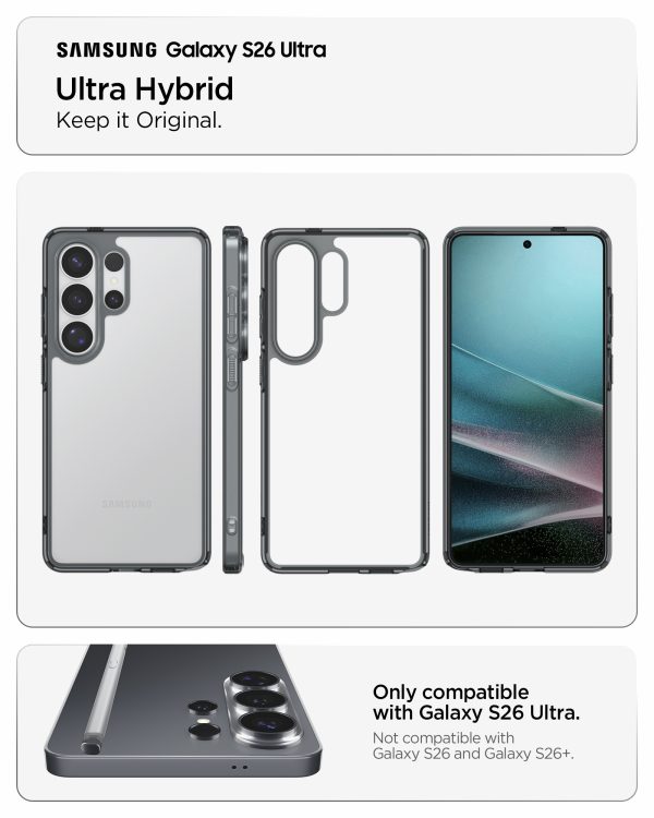 Θήκη Spigen Ultra Hybrid για Samsung Galaxy S26 Ultra – Space Crystal (ACS10678) - Image 13