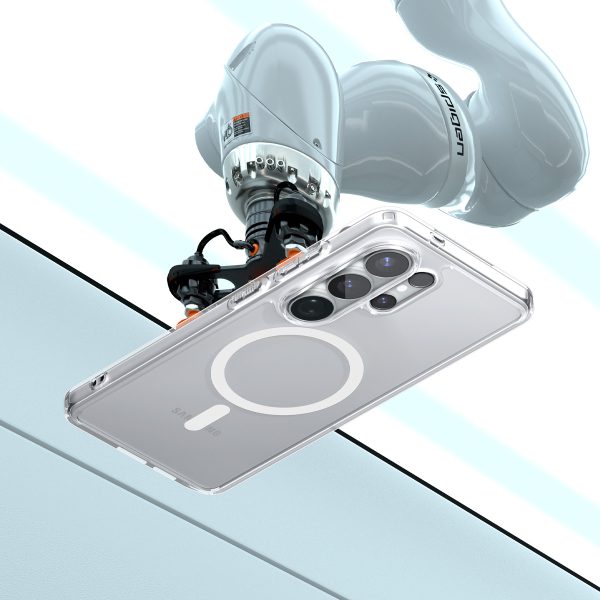 Θήκη Spigen Ultra Hybrid Mag MagSafe για Samsung Galaxy S26 Ultra – Clear White (ACS10679) - Image 8