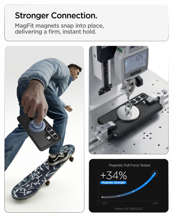 Θήκη Spigen Ultra Hybrid MagSafe για Samsung Galaxy S26 Ultra – Frost Black (ACS10681) - Image 17