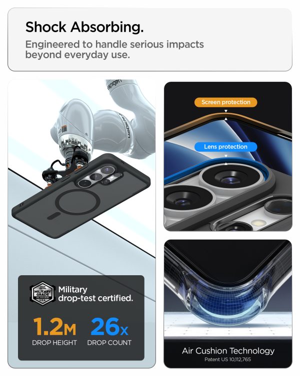 Θήκη Spigen Ultra Hybrid MagSafe για Samsung Galaxy S26 Ultra – Frost Black (ACS10681) - Image 18