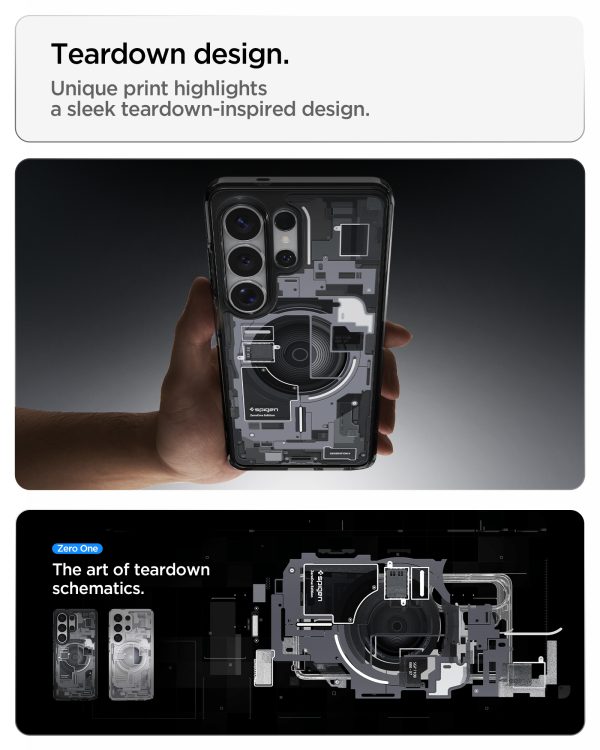 Θήκη Spigen Ultra Hybrid MagSafe για Samsung Galaxy S26 Ultra – Zero One Black (ACS10682) - Image 17