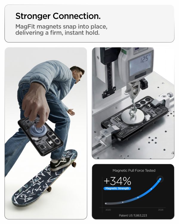 Θήκη Spigen Ultra Hybrid MagSafe για Samsung Galaxy S26 Ultra – Zero One Black (ACS10682) - Image 18