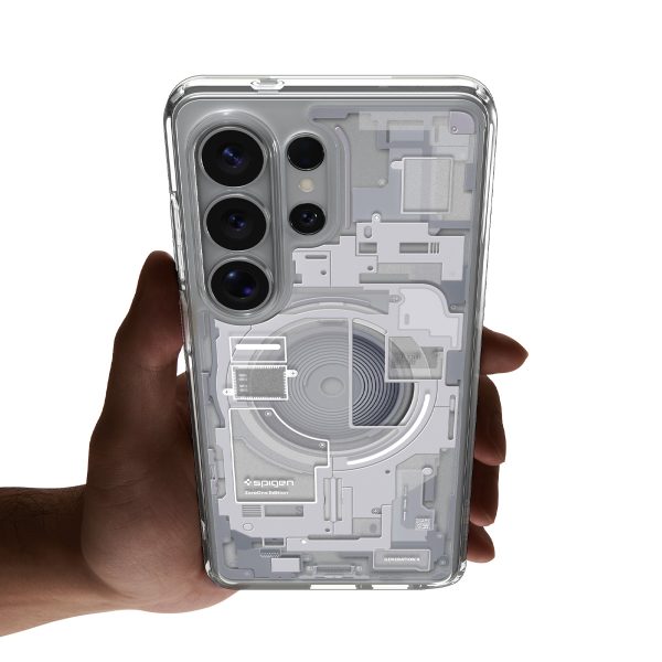 Θήκη Spigen Ultra Hybrid Mag MagSafe για Samsung Galaxy S26 Ultra – Zero One White (ACS10683) - Image 11