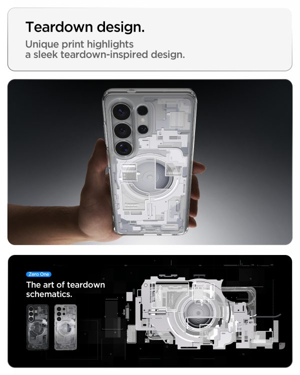 Θήκη Spigen Ultra Hybrid Mag MagSafe για Samsung Galaxy S26 Ultra – Zero One White (ACS10683) - Image 17