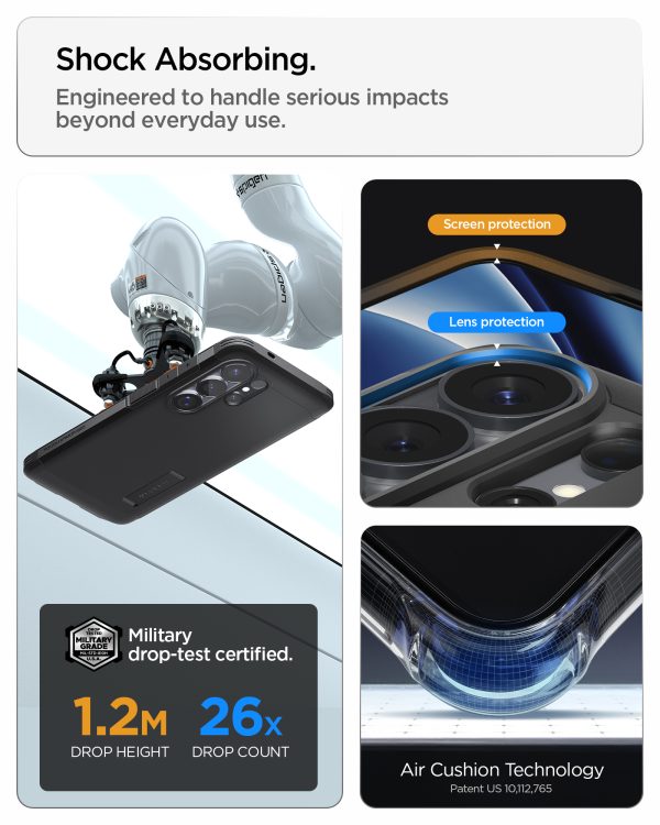 Θήκη Spigen Tough Armor Mag MagSafe για Samsung Galaxy S26 Ultra – Black (ACS10684) - Image 13