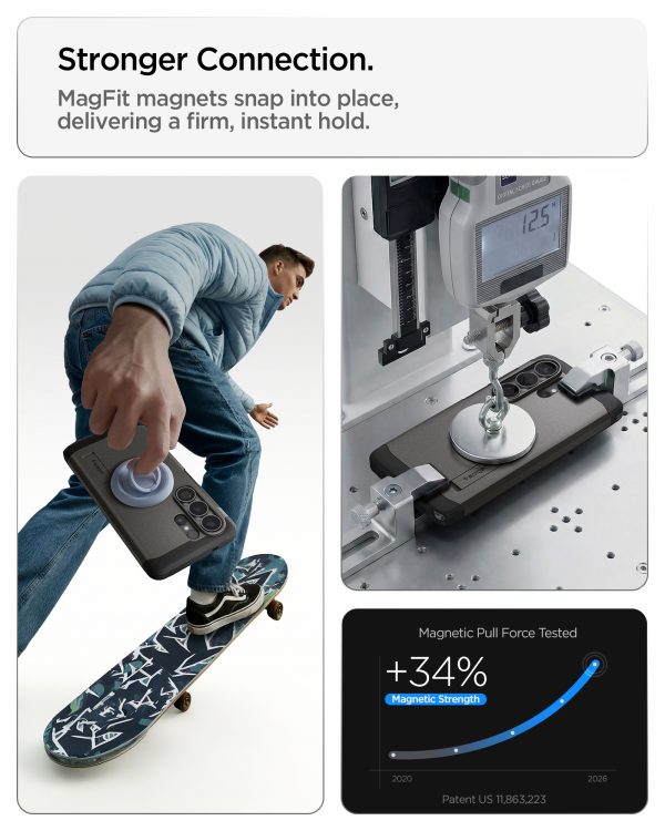 Θήκη Spigen Tough Armor MagSafe για Samsung Galaxy S26 Ultra – Gunmetal (ACS10685) - Image 11