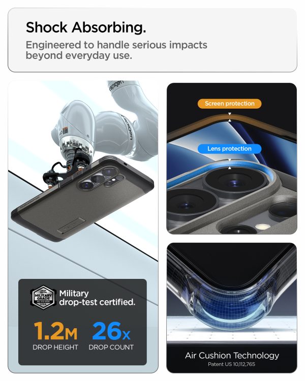 Θήκη Spigen Tough Armor MagSafe για Samsung Galaxy S26 Ultra – Gunmetal (ACS10685) - Image 13